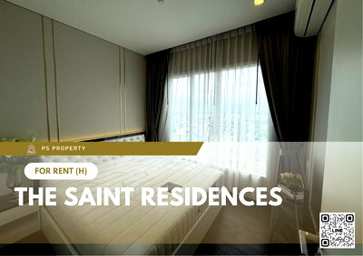 Condos for rent : For rent 📍 The Saint Residences 📍 2 bedrooms, fully furnished and equipped, near BTS Ha Yaek Lat Phrao