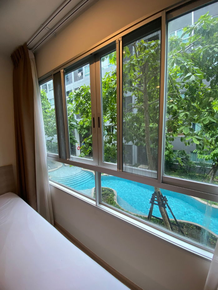 รูป Y074 ให้เช่าคอนโด ELIO DEL MOSS Phaholyothin 34 (เอลลิโอ เดล มอสส์ พหลโยธิน 34) สองห้องนอน เฟอร์ครบ มีเครื่องซักผ้า พร้อมเข้าอยู่ - รูปที่ 14/15