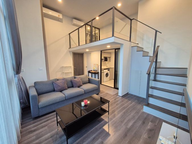 ✅️( DUPLEX!! ) 2 Bedroom 55 ตรม. Knightsbridge Space Rama 9 ใกล้ MRT พระราม 9