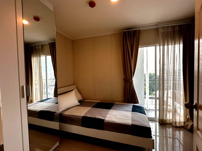Condos for rent : P-133450 2-Bed Condo for Rent with City View Notting Hill Sukhumvit 107! Near BTS Bearing Station- 17,000 THB Line Id: @easythaihome 085-592-2897