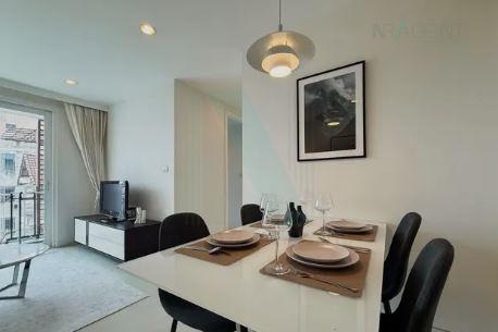 รูป 🔺 ให้เช่าคอนโด เดอะ บางกอก สาทร-ตากสิน อาคาร 1 ชั้น 3 2 ห้องนอน ขนาด 58 ตรม ใกล้ สะพานตากสิน - รูปที่ 7/8