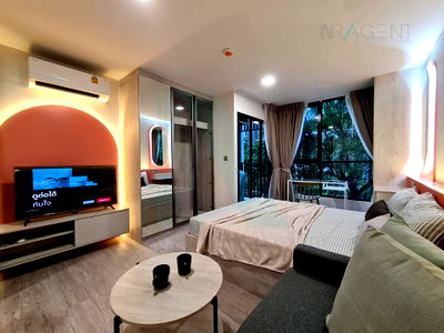 Condos for rent : For Rent Condo ATMOZ TROPICANA BANGNA Building D, Floor 3,Studio, Room size 24.00 sqm