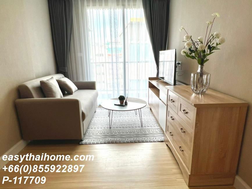 รูป P-117709 ให้เช่า คอนโด เมโทร ลักซ์ รัชดา Ratchadaphisek Rd, Ratchadaphisek, Din Daeng, Bangkok พร้อมอยู่ ราคาถูก Line Id @easythaihome 085-592-2897 - รูปที่ 6/9