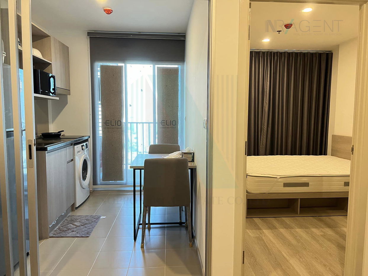 รูป 🎊 ให้เช่าคอนโด เอลลิโอ สาทร-วุฒากาศ อาคาร 1 ชั้น 40 1 ห้องนอน ขนาด 31.00 ตรม ใกล้ The Quarter วุฒากาศ - รูปที่ 5/8