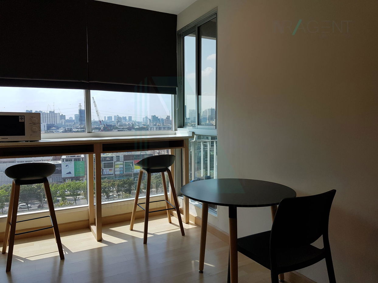 รูป 🎊 ให้เช่าคอนโด ริทึ่ม รัชดา อาคาร A ชั้น 10 1 ห้องนอน ขนาด 45.00 ตรม ใกล้ โรบินสัน รัชดา - รูปที่ 3/8