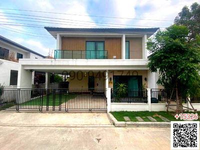 เช่าบ้านเดี่ยว เขตคลองสามวา : เช่า บ้านเดี่ยว 2 ชั้น หมู่บ้าน เซนโทร วงแหวน-จตุโชติ พร้อมเข้าอยู่