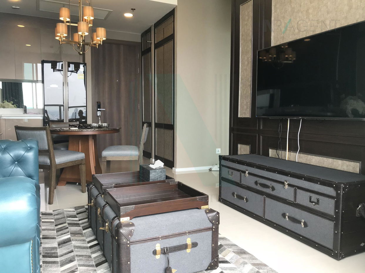 picture For Rent Condo MENAM RESIDENCES Building 1, Floor 36,2 bed room, Room size 73 sqm - 1/8