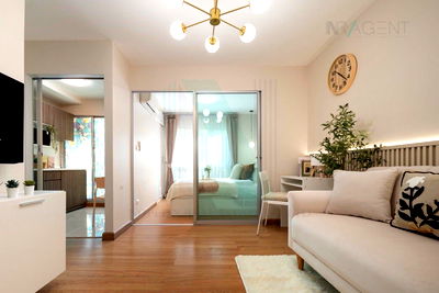 Condos for sale Don Mueang New Market : 🔺 For Sell Condo DEN VIBHAVADI Building B, Floor 2,1 bed room, Room size 27 sqm