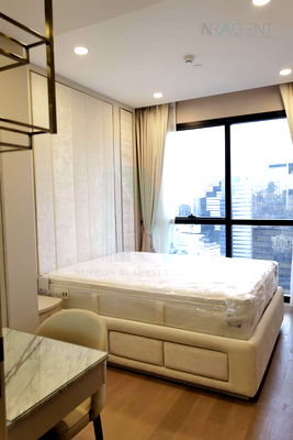 Condos for rent MRT Sam Yan : 🎊 For Rent Condo ASHTON CHULA-SILOM Building 1, Floor 28,2 bed room, Room size 55 sqm