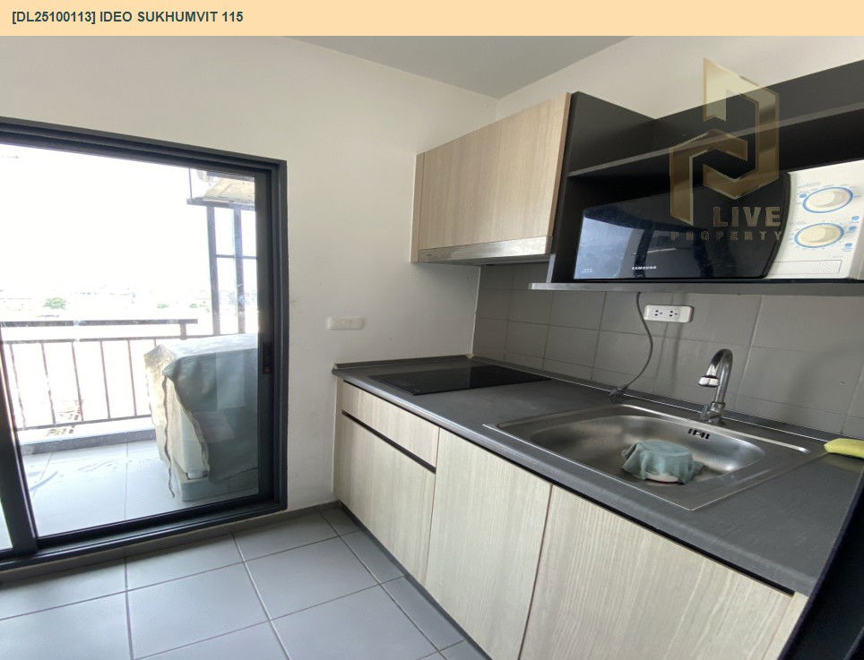 picture DL25100113 Condo for rent, IDEO Sukhumvit 115  near BTS Pu Chao, ready to move in, call urgently 0638692663 LineID @534wlwof - 6/9