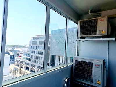 เช่าคอนโด ซีคอน ศรีนครินทร์ : 🔺 ให้เช่าคอนโด เดอะ ทรีโอ การ์เด้นท์ อาคาร 1 ชั้น 7 1 ห้องนอน ขนาด 54 ตรม ใกล้ ห้างสรรพสินค้าซีคอนสแควร์