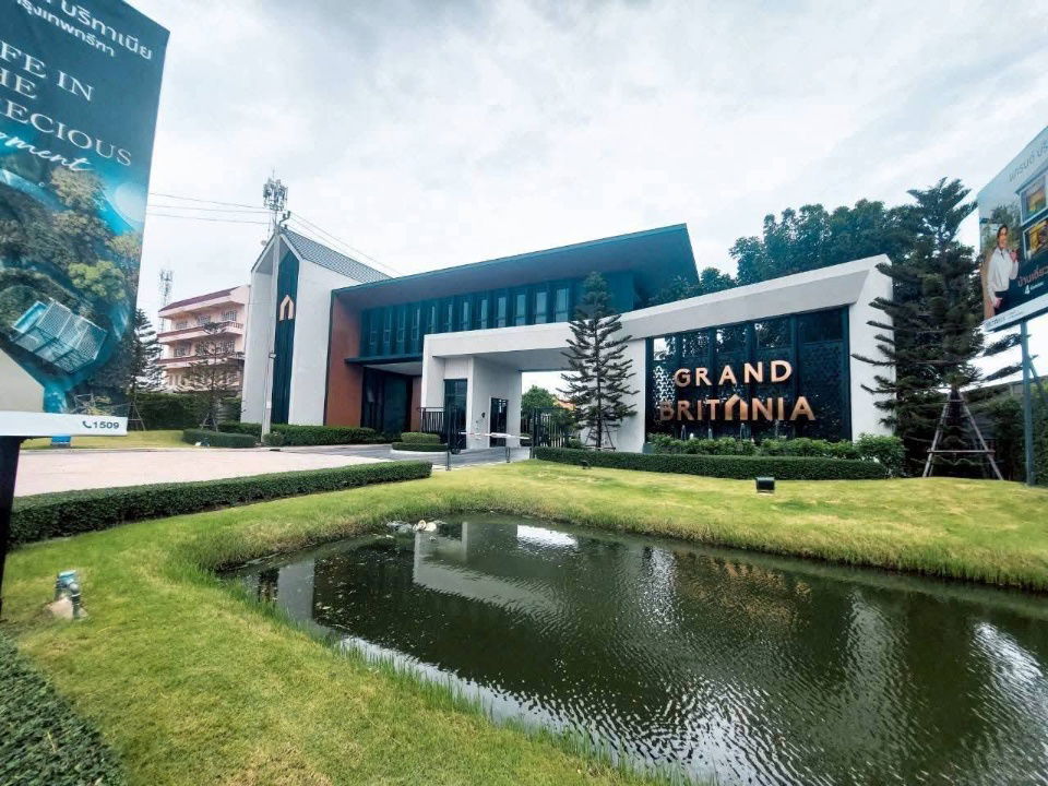 picture Luxury house for sale, Grand Britania Rama 9-Krungthep Kreetha project, north-facing house with large area. - SW003048 - 4/31