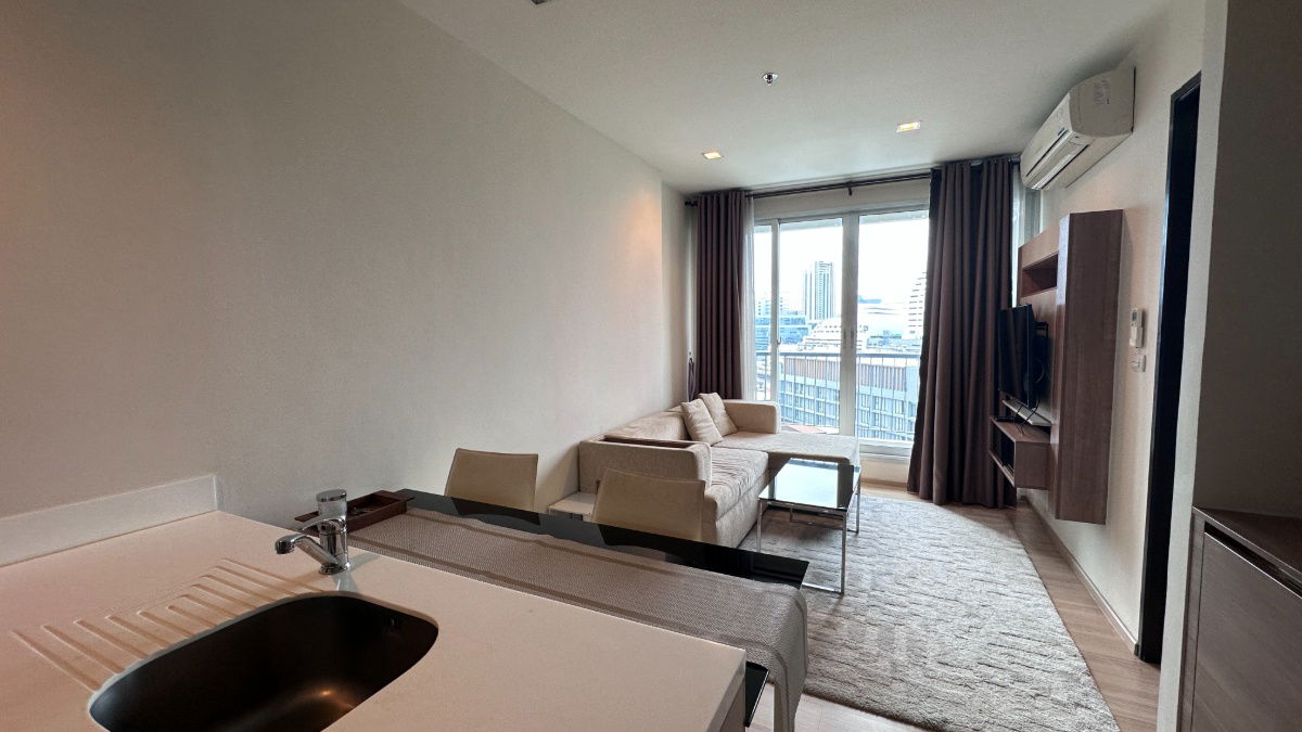 รูป 👉🏻 👉🏻ให้เช่า  Rhythm Sathorn BTS สะพานตากสิน - ขนาด 45 ตร.ม. 1ห้องนอน มีอ่างอาบน้ำ 🛁  - รูปที่ 6/16