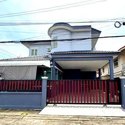 เช่าบ้านเดี่ยว กรุงเทพมหานคร : U1372 ให้เช่าบ้านเดี่ยว2ชั้น โครงการ หมู่บ้านสุทธาทร ถนนประชาร่วมใจ หลังไปรษณีย์มีนบุรี ใกล้รถไฟฟ้าสายสีชมพู และสายสีส้ม 