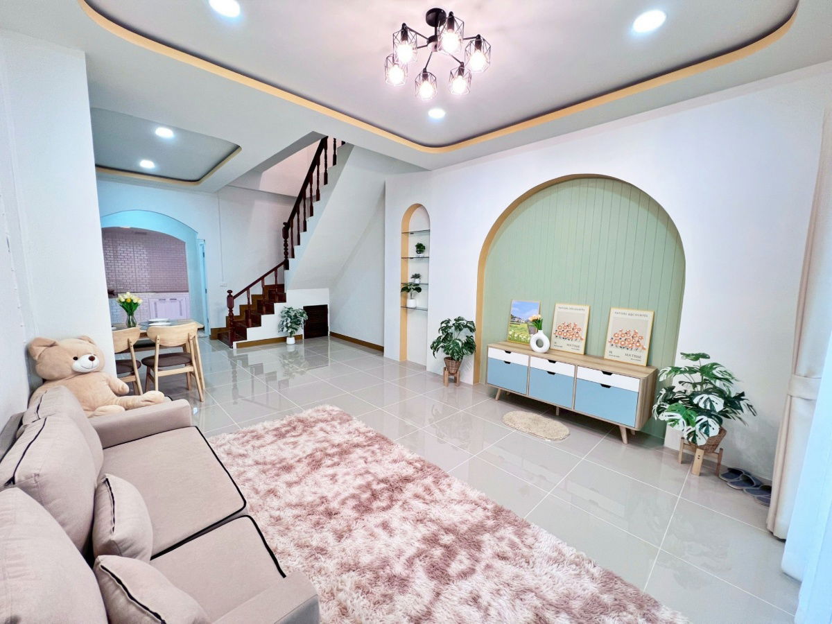 รูป ทาวน์เฮ้าส์ รีโนเวทใหม่ ทำเลดี หมู่บ้าน เมธา1 ถนนคู้บอน27 แยก10 ใกล้รถไฟฟ้าสายสีชมพู แฟชั่นไอส์แลนด์ โรงพยาบาลสินแพทย์ - รูปที่ 7/24