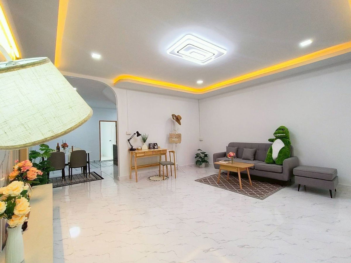 รูป ทาวน์เฮ้าส์ รีโนเวทใหม่ ม.แดนทอง สุขาภิบาล5 ซ.20 ใกล้ทางด่วน ใกล้ตลาด แถมเฟอร์นิเจอร์สวย พร้อมอยู่ เดินทางสะดวก - รูปที่ 5/21