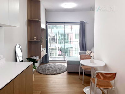 Condos for sale MRT Phra Ram 9 : For Sell Condo A SPACE ASOKE-RATCHADA Building F, Floor 11,1 bed room, Room size 34.00 sqm