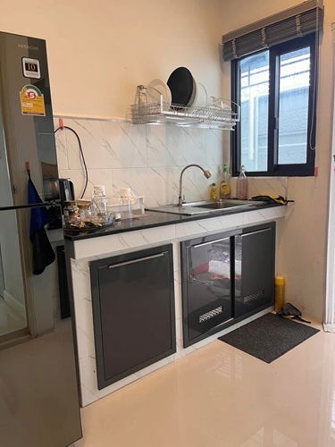 รูป U1370 ให้เช่าบ้านเดี่ยว 2 ชั้น หมู่บ้านThe City รามอินทรา 2 เฟอร์ในบ้านมีบางส่วน ทำเลดีเดินทางสะดวกเข้าออกได้หลายทาง ใกล้ห้างใกล้แฟชั่นฯ - รูปที่ 11/15