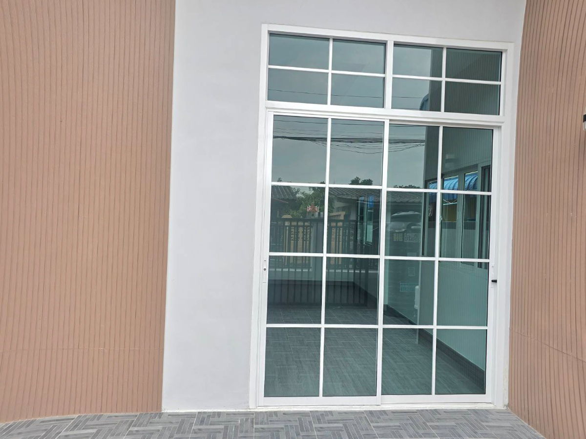 รูป บ้านเดี่ยวสไตล์นอดิก ชั้นเดียว ตกแต่งใหม่ทั้งหลัง หมู่บ้าน บัวขาว ถนนรามคำแหง174 มีนบุรี ใกล้รถไฟฟ้ารามคำแหง ทางด่วนมอเตอร์เวย์ โรงพยาบาล ห้างฯ - รูปที่ 9/36