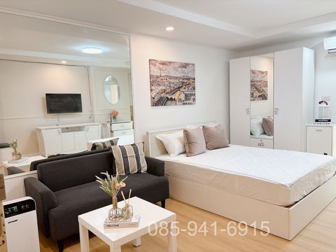 For Rent Condo Happy Ratchada 18 Rental 9,500 baht *0659174222*