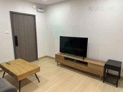 For rent, Supalai Veranda, Phasi Charoen Station, 1 bedroom, 19th floor, Building B, near Seacon Bang Khae.