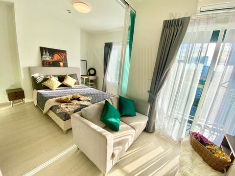 ขายคอนโด Chapter One Eco รัชดา-ห้วยขวาง แบบ 1 นอน ขนาด 30.40 ตรม. ชั้น 12 ใกล้ MRTห้วยขวาง