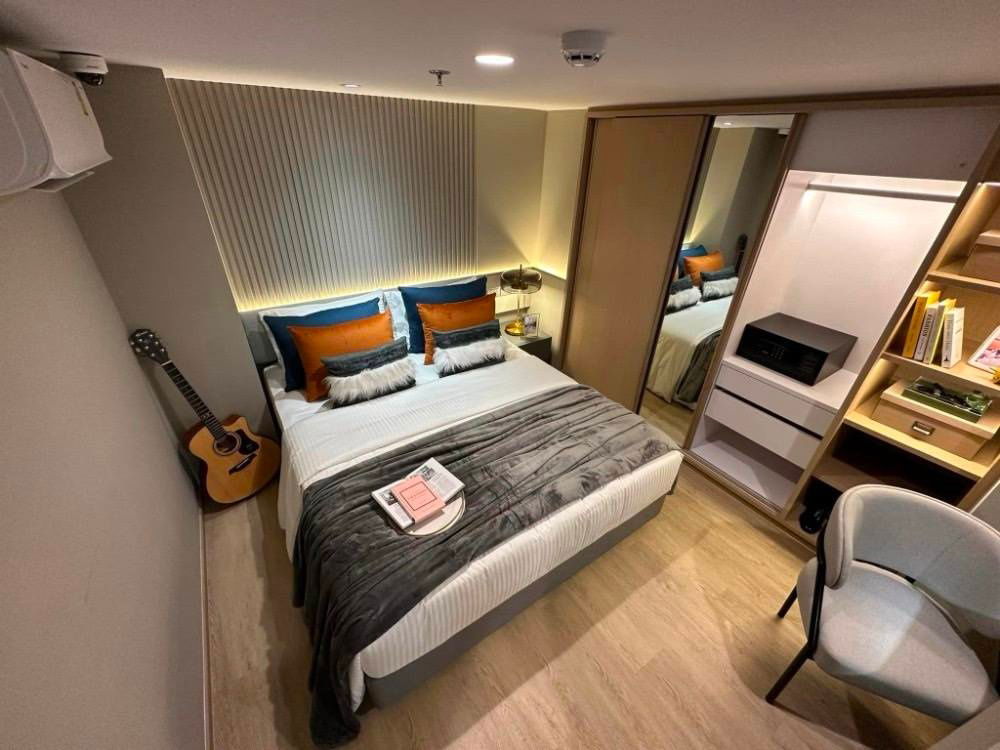 รูป 🏙 ทำเลสุดฮอต! เดินไปจุฬา / MRT สามย่าน / BTS ศาลาแดงได้ในไม่กี่นาที✨ขายดาวน์ 690,000 บาทเท่านั้น Culture Chula ราคาดีกว่าโครงการ! 📞 065-4496399  - รูปที่ 6/11