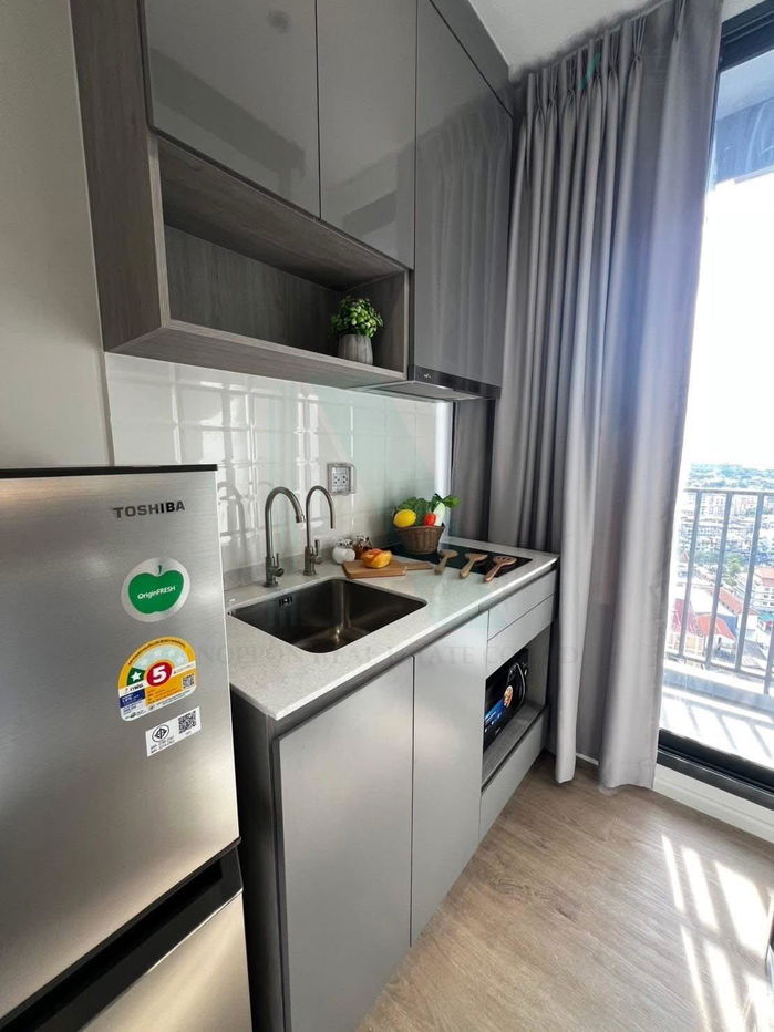 picture 🚩 For Rent Condo MODIZ RHYME RAMKHAMHAENG Building 1, Floor 19,Studio, Room size 24 sqm - 7/8