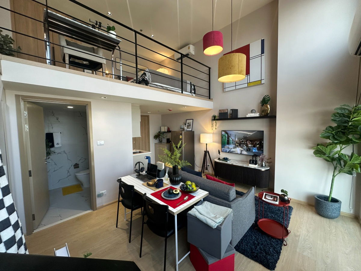 รูป ขายคอนโดมือหนึ่ง ณ รีวา ห้อง loft เริ่ม 4.5M - รูปที่ 2/11