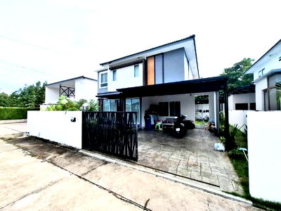 เช่าบ้านเดี่ยว ระยอง : ให้เช่า บ้านเดี่ยว 2 ชั้น 60 ตร.วา อ.บ้านฉาง ทำเลดี ใกล้สนามบินอู่ตะเภา
