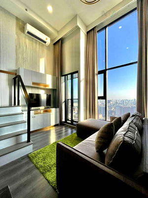 คอนโดให้เช่า : 🎉 ให้เช่าคอนโด ไนท์บริดจ์ สเปซ รัชโยธิน อาคาร 1 ชั้น 31 Duplex ขนาด 38 ตรม ใกล้ Avenue รัชโยธิน