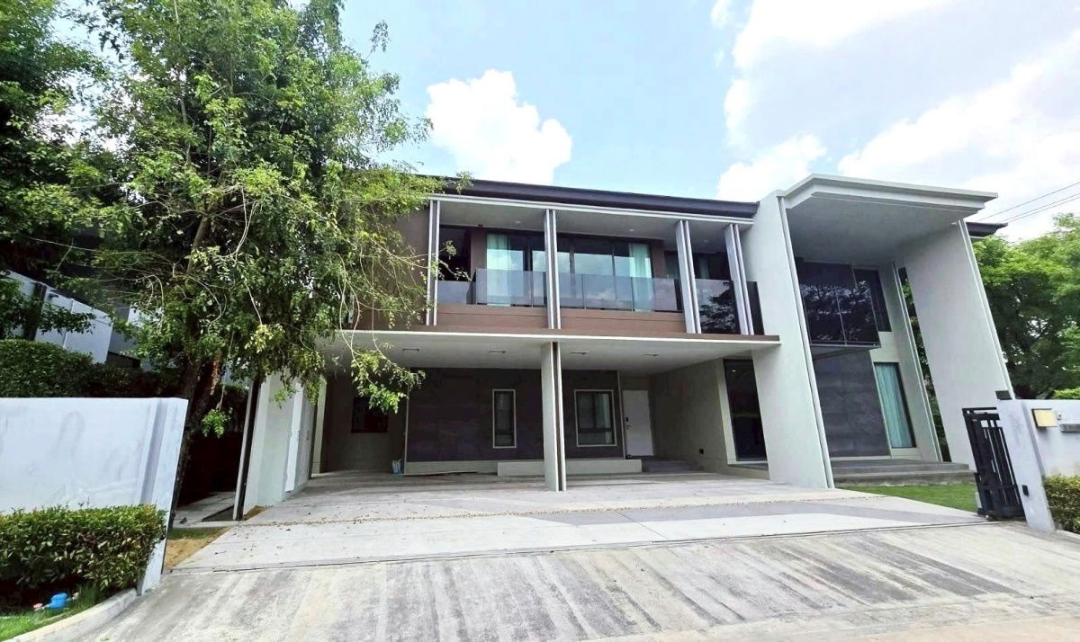 รูป TA8333📲LineID @556ryccg🏡บ้านไซส์ใหญ่สุด 450 ตรม 5 ห้องนอน+ห้องแม่บ้าน เศรษฐสิริ กรุงเทพกรีฑา2 พร้อมเฟอร์นิเจอร์ ใกล้โรงเรียนนานาชาติและสนามกอล์ฟ - รูปที่ 1/8