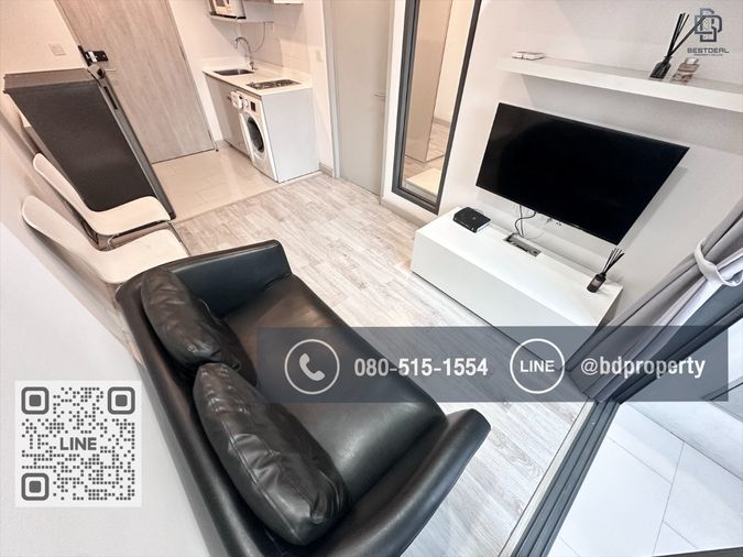BESTDEAL FOR RENT  1 Bedroom  31 sqm. Special Price 15k/Month “IDEO MOBI RAMA 9” Near Phraram Kao 9 MRT Station 80 meters.