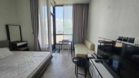 🎉 For Rent Condo CHAPTER CHAROENNAKHORN-RIVERSIDE Building B, Floor 25,Studio, Room size 26 sqm