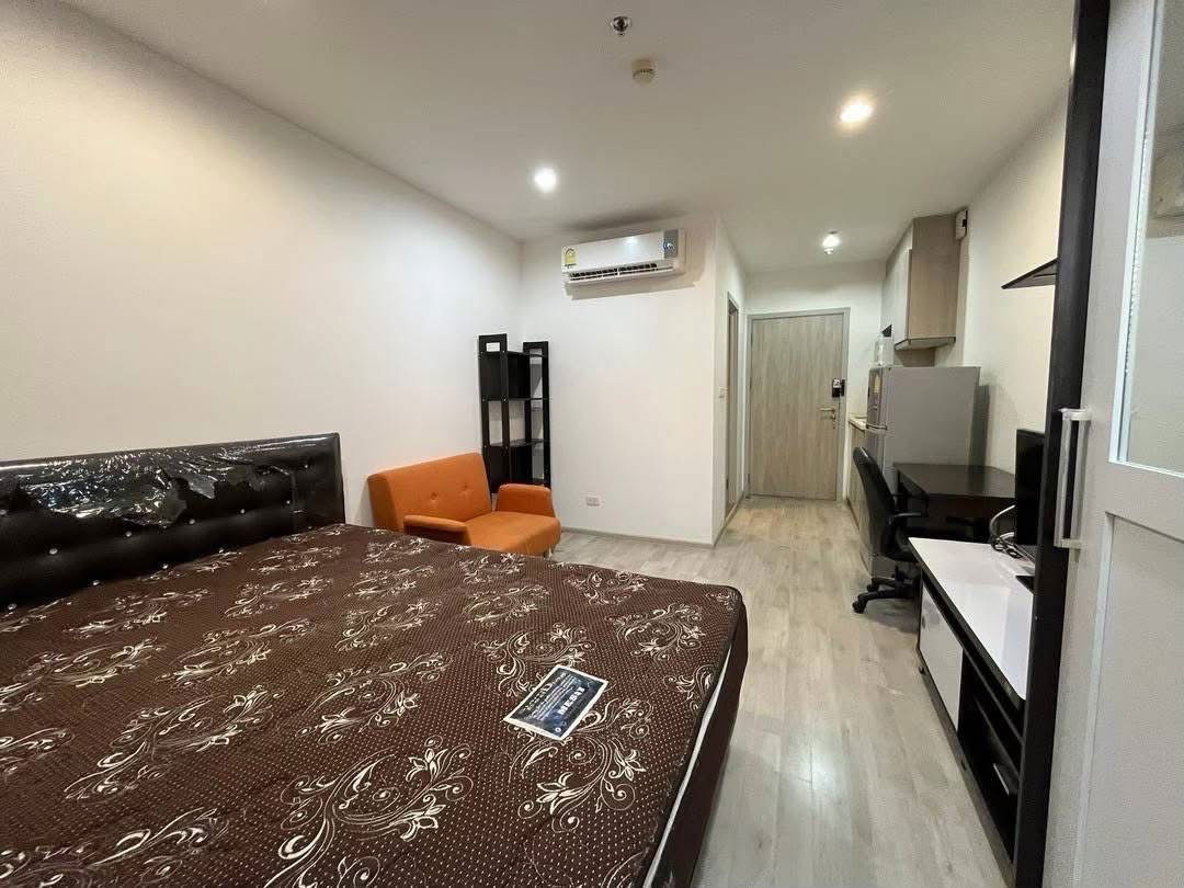 รูป เช่าคอนโด ไอดิโอ โมบิ จรัญ อินเตอร์ เชน  ห้อง Studio 22.ตร.มีชั้น 6 ฝั่งใต้  🍄 ราคาเช่า10,000บาท/ด 🍎พร้อมอยู่  - รูปที่ 3/10