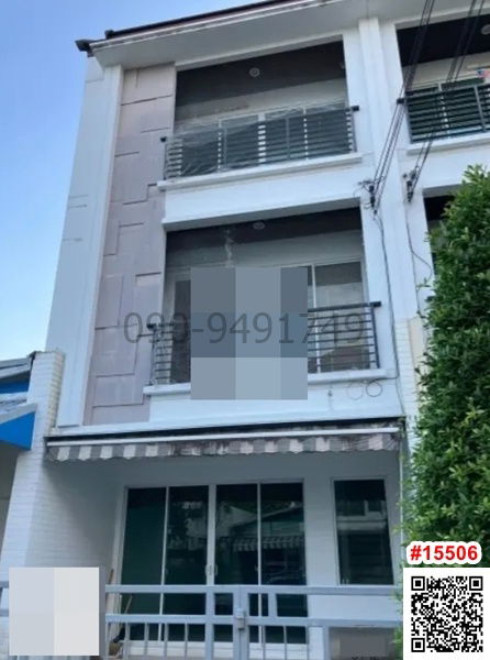 รูป เช่า ทาวน์โฮม 3 ชั้น บ้านกลางเมือง s-sense ศรีนครินทร์ หลังมุม ใกล้ MRT ศรีอุดม - รูปที่ 1/11
