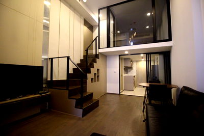 คอนโดให้เช่า : +++เช่าด่วน+++ Park Origin Ratchathewi**Duplex 1 ห้องนอน ขนาด 45 ตร.ม. แต่งครบพร้อมเข้าอยู่!!!