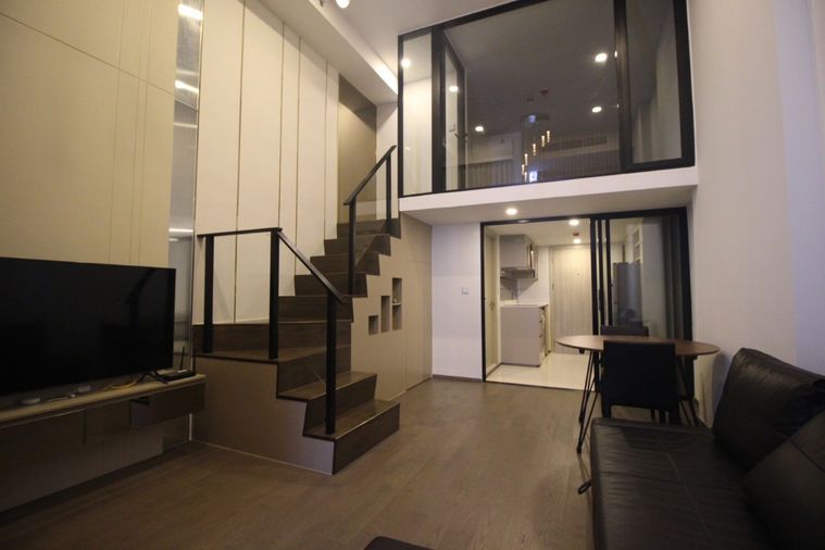 +++เช่าด่วน+++ Park Origin Ratchathewi**Duplex 1 ห้องนอน ขนาด 45 ตร.ม. แต่งครบพร้อมเข้าอยู่!!!