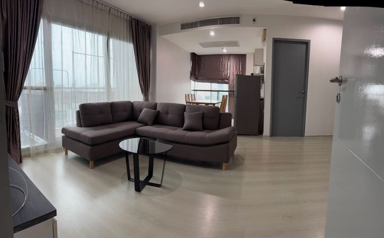 ให้เช่าคอนโด ไลฟ์ รัชดาภิเษก อาคาร A ชั้น 8 2 ห้องนอน ขนาด 65.00 ตรม ใกล้ โรบินสัน