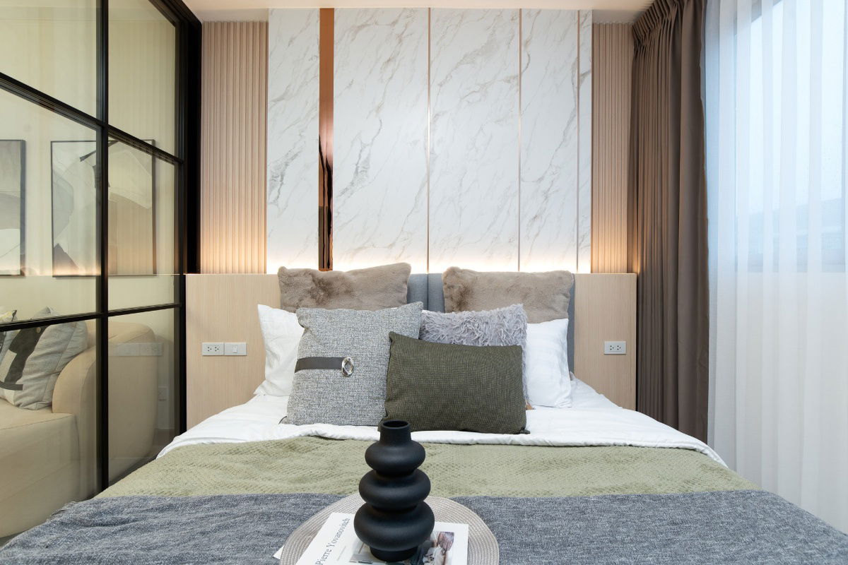 รูป ดีคอนโด รามอินทรา ห้องสวย มีสไตล์  ใกล้รถไฟฟ้า _Do725 - รูปที่ 2/18