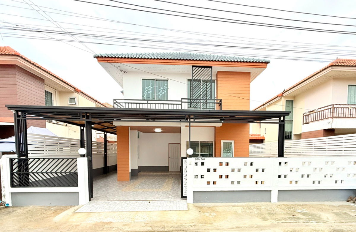 รูป บ้านเดี่ยว2ชั้น รีโนเวทใหม่ทั้งหลัง หมู่บ้าน เพ็ญศิริ  ถนนสุวินทวงศ์ 45 ลำต้อยติ่ง หนองจอก กว้าง ทำเลดี ราคาถูก - รูปที่ 1/40