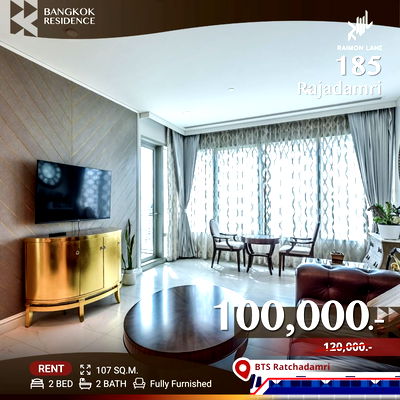 Condos for rent MRT Sam Yan : 185 Rajadamri ✨ 𝐒𝐭𝐮𝐧𝐧𝐢𝐧𝐠 𝐂𝐨𝐫𝐧𝐞𝐫 𝐔𝐧𝐢𝐭 𝐰𝐢𝐭𝐡 𝐒𝐩𝐨𝐫𝐭 𝐂𝐥𝐮𝐛 𝐕𝐢𝐞𝐰 💫 Near BTS Ratchadamri