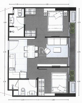 Condo For Rent Noble Around Ari New Condo High Rise Good Location BTS Ari 220 m.-Noble Around Ari