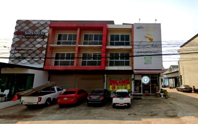 อาคารพาณิชย์ ด่านมุกดาหาร-สวรรณเขต : ขายอาคารพาณิชย์ 3 ชั้น  1 คูหา