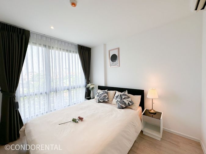 1-bed condo for rent, 33 sqm, iCondo Serithai Green Space