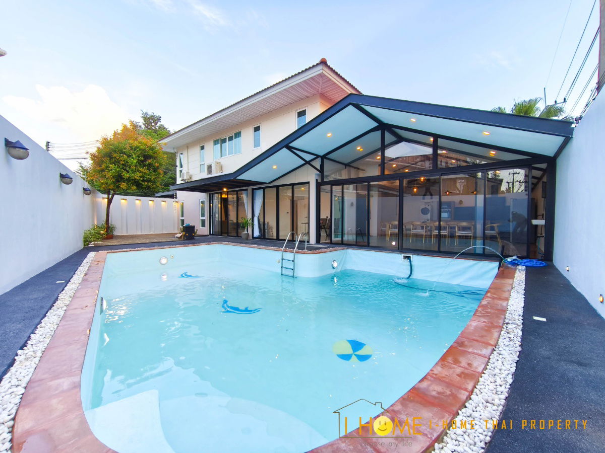 picture Two-storey pool villa for rent with 5 bedrooms,4 toilets and 1 kitchen.  - 54/62