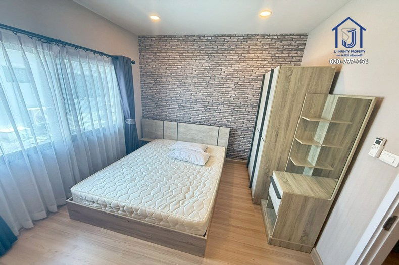 รูป ขายทาวน์โฮม 2 ชั้น หมู่บ้านบริทาเนีย วงแหวน–จตุโชติ  ถนนหทัยราษฎร์ ใกล้วงแหวนฯ–แฟชั่นไอส์แลนด์ - รูปที่ 11/13