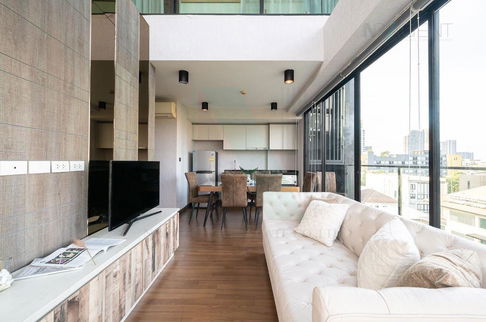 🚩 For Sell Condo THE UNIQUE SUKHUMVIT 62 Building 1, Floor 7,Duplex 2 bed room, Room size 80 sqm