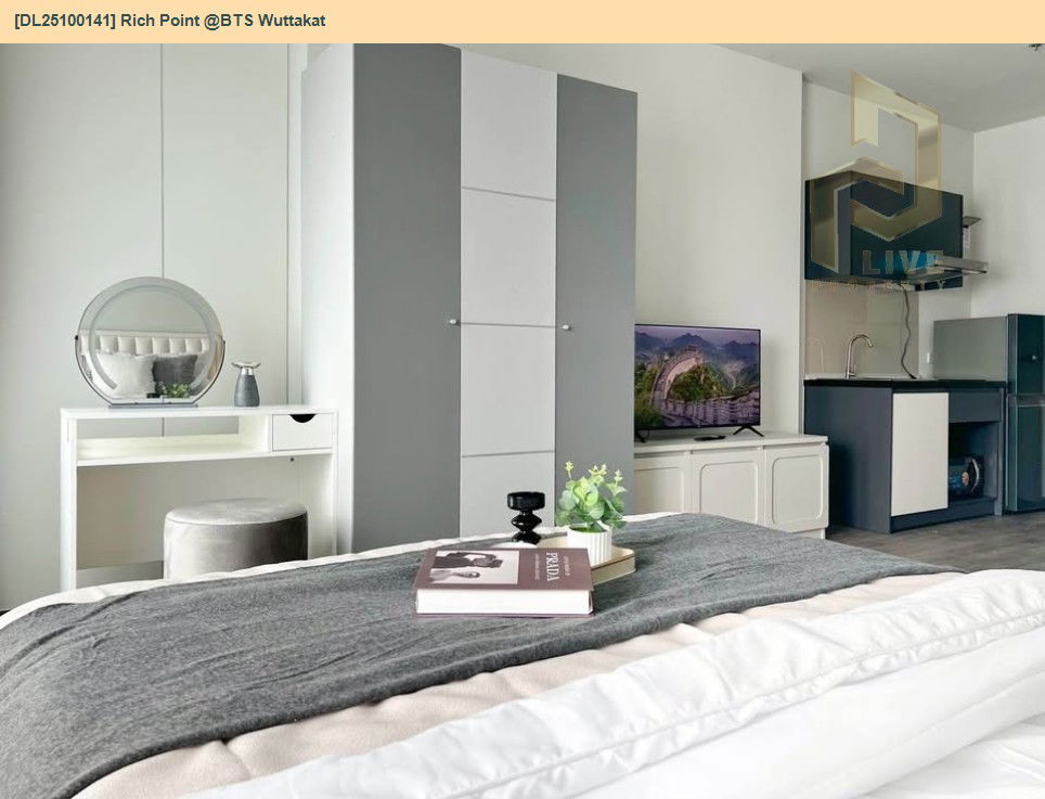 picture DL25100141 Condo for rent, Rich Point @BTS Wuttakat near BTS วุฒากาศ, ready to move in, call urgently 0638692663 LineID @162cjixi - 4/11