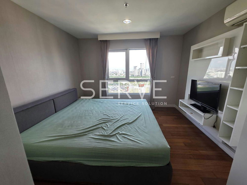 รูป 3 Beds with Bathtub Large Room Good Location MRT Phra Ram 9  500 m. and CentralPlaza / For Rent-Belle Grand Rama 9 - รูปที่ 5/13